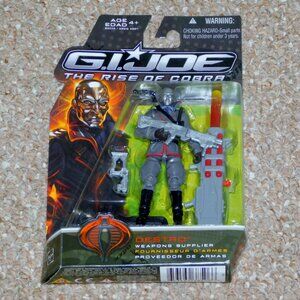 2009 Hasbro G.I. Joe: Rise of Cobra 3 3/4" Weapons Supplier Destro MOC Brand New